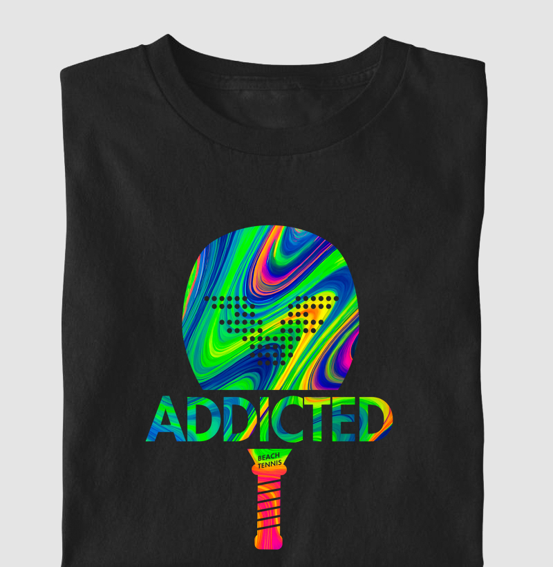 Camiseta Beach Tennis Addicted 