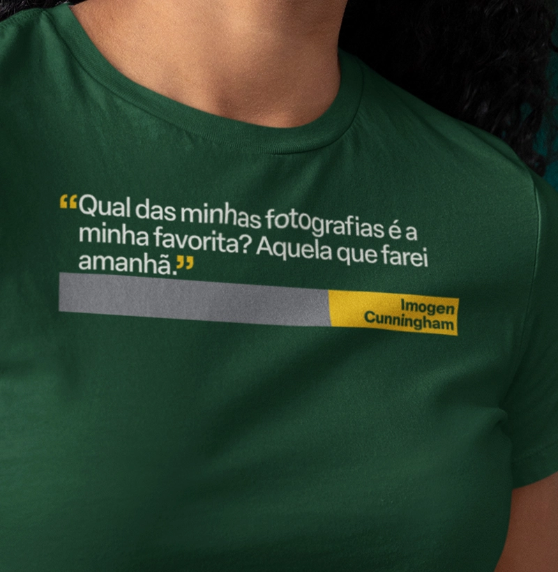 Qual das minhas fotografias é a minha favorita? Aquela que farei amanhã.