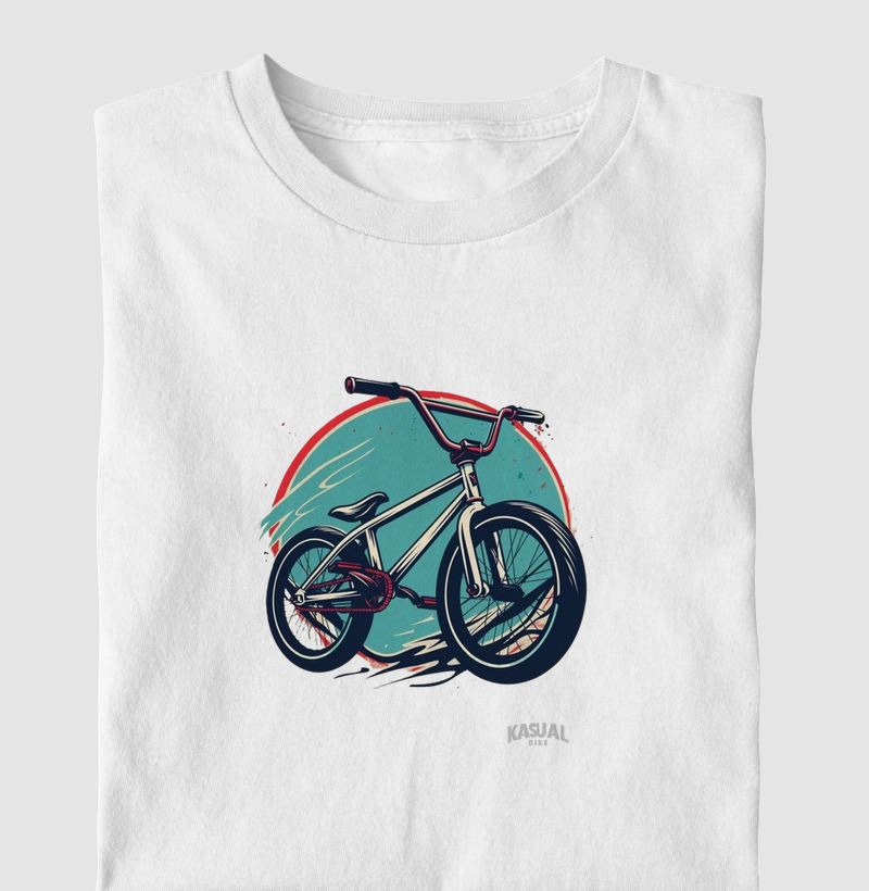 Camiseta Kasual BMX – Estilo que Pedala com Você! 🚴‍♂️