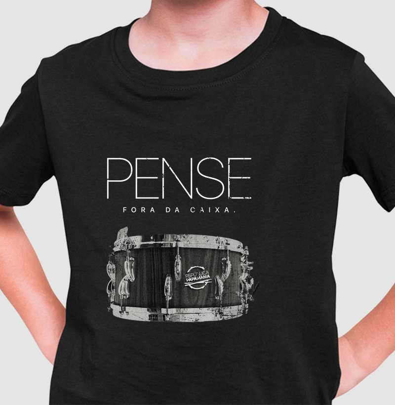 Pense fora da caixa (preta e branca)