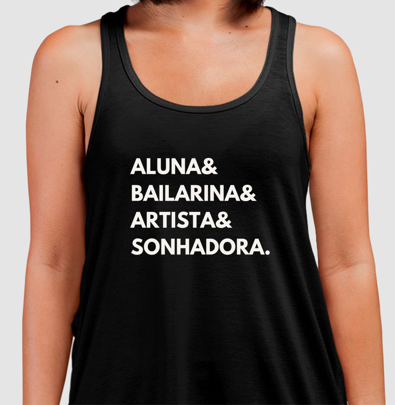 Aluna, bailarina, artista, sonhadora