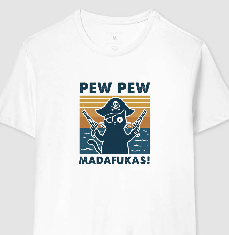 Pew Pew - Algodão 30.1