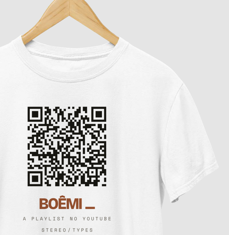 BOÊMI_ · QR da Playlist · STEREO TYPES