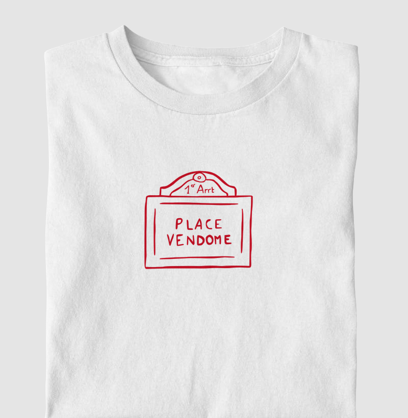 Camiseta Place Vendome Red