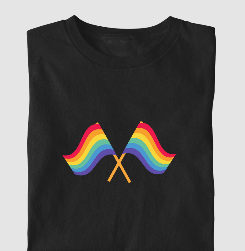 Camiseta Bandeira LGBT