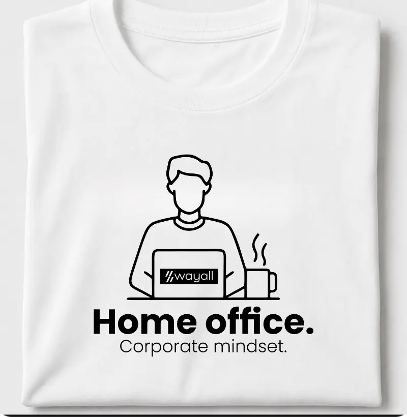 Home office corporate mindset