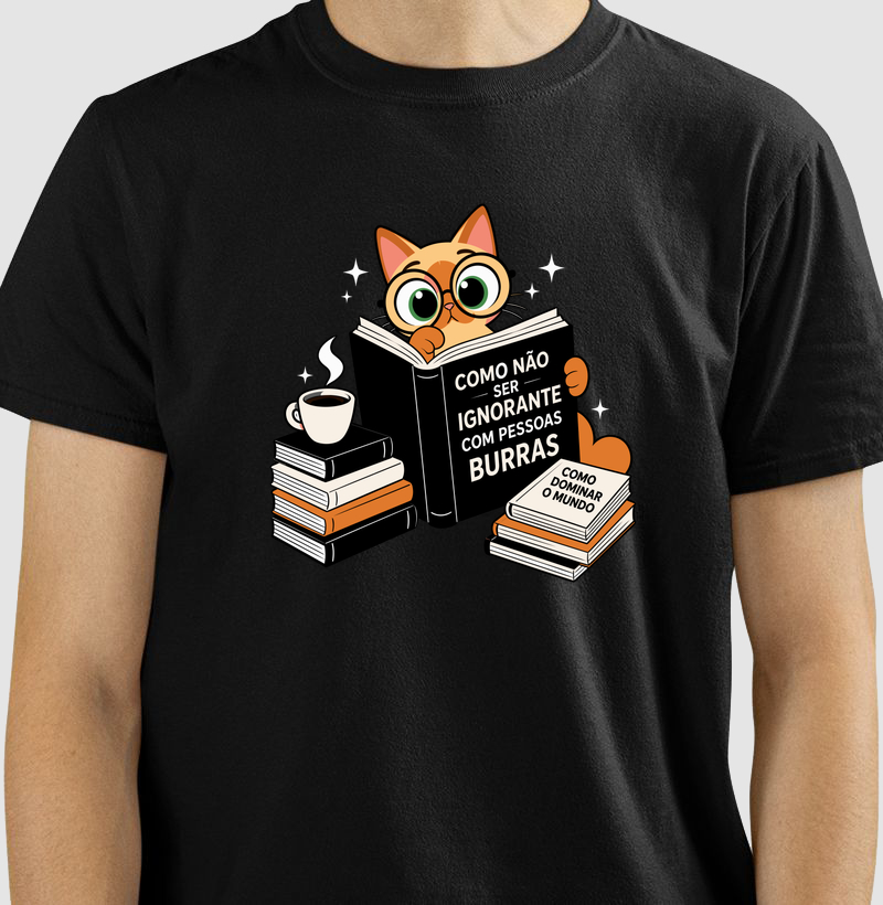 Como Não Ser Ignorante com Pessoas Burras - Gato Leitor