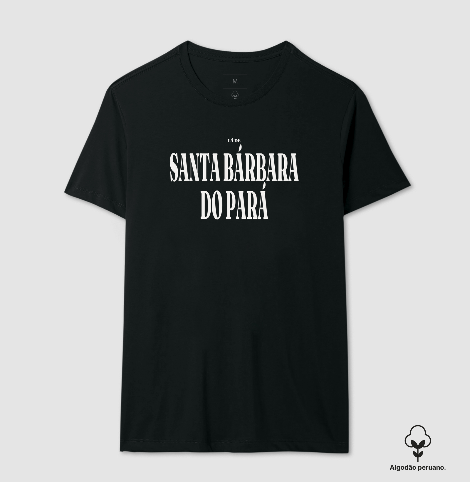 Santa Bárbara do Pará | Tipografia PA - Camiseta Algodão Peruano