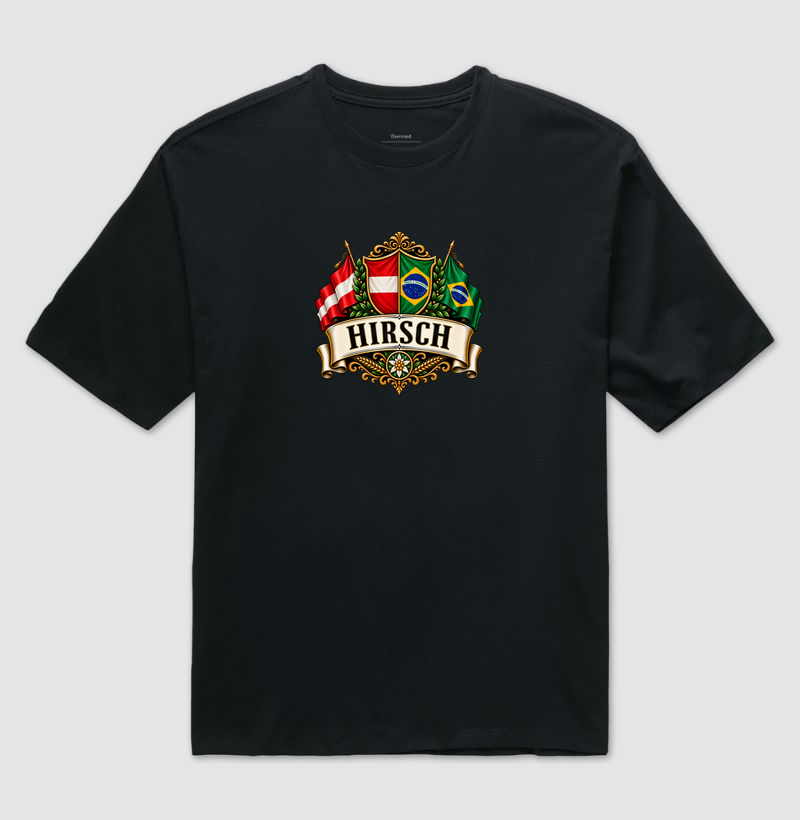 Hirsch  - Camiseta Oversized