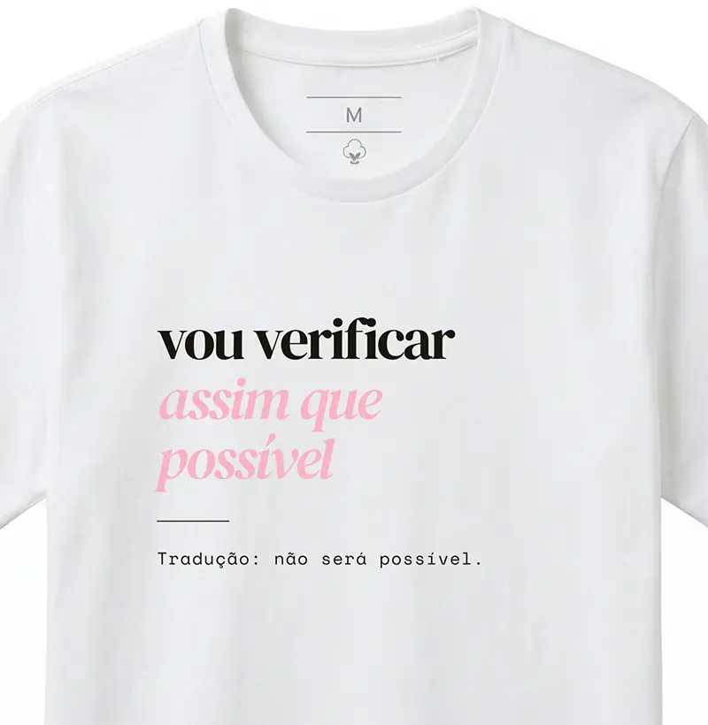 vou verificar assim que possível