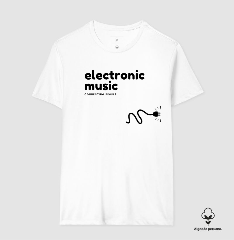Camiseta Electronic Music - premium