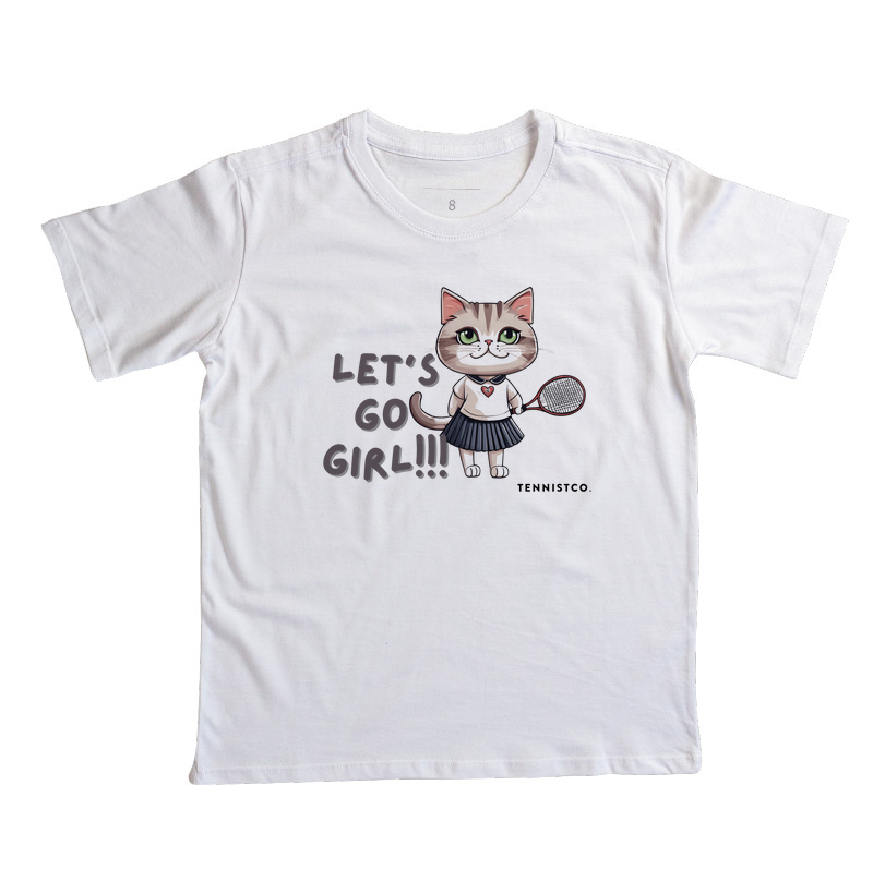 Camiseta Kids Let's go girl