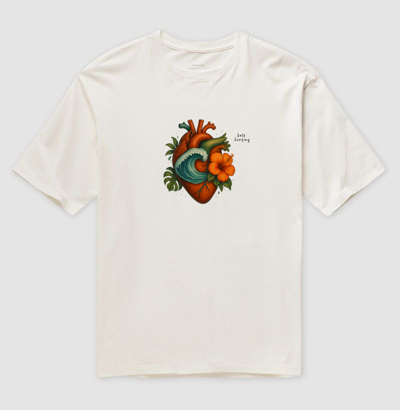 PULSO DO MAR - Camiseta Oversized