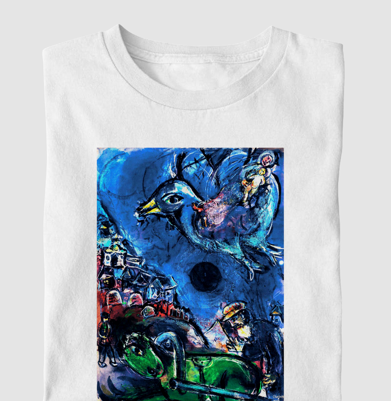 Village au Cheval Vert - Marc Chagall - Camiseta
