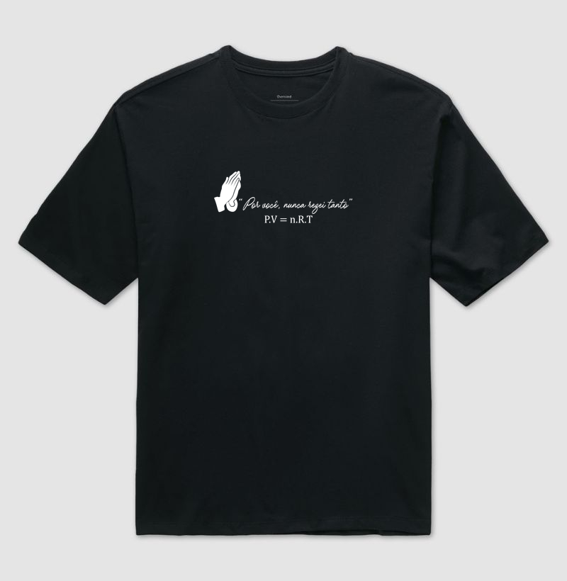 Camiseta - "Por você"
