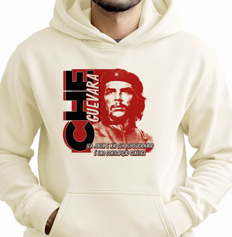 [GABYSHINY] CHE GUEVARA FRASE - Hoodie Moletom