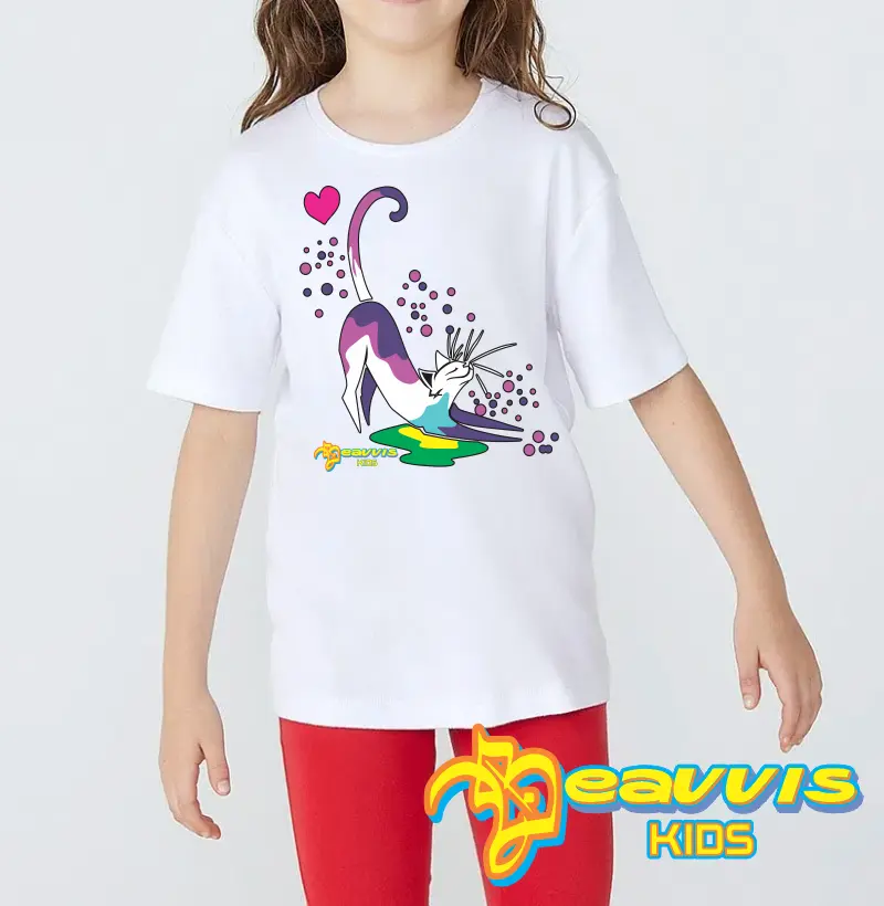 Camisa Gatinha Coração KDS