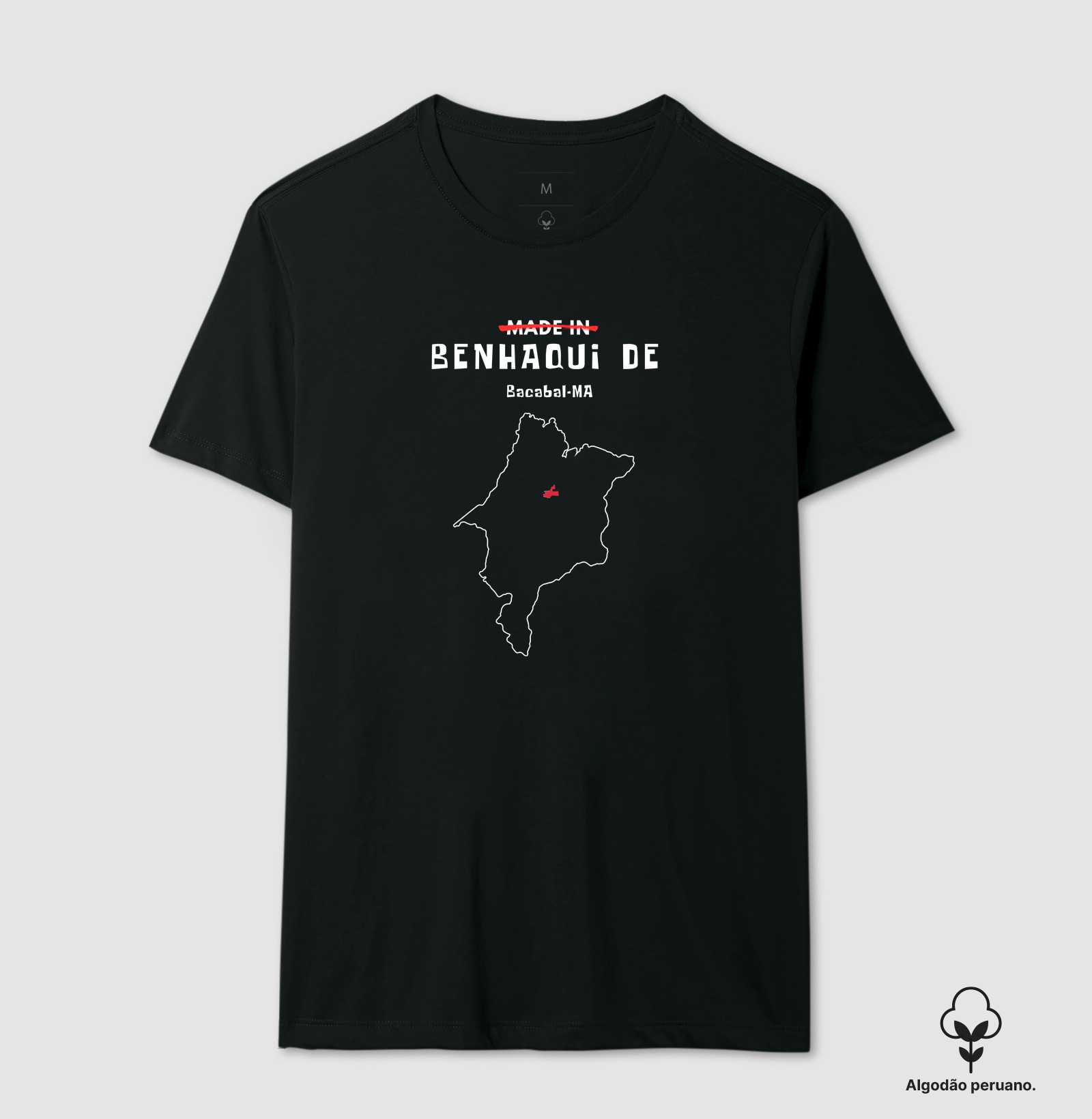Camiseta benhali de Bacabal-MA | OxenteWear