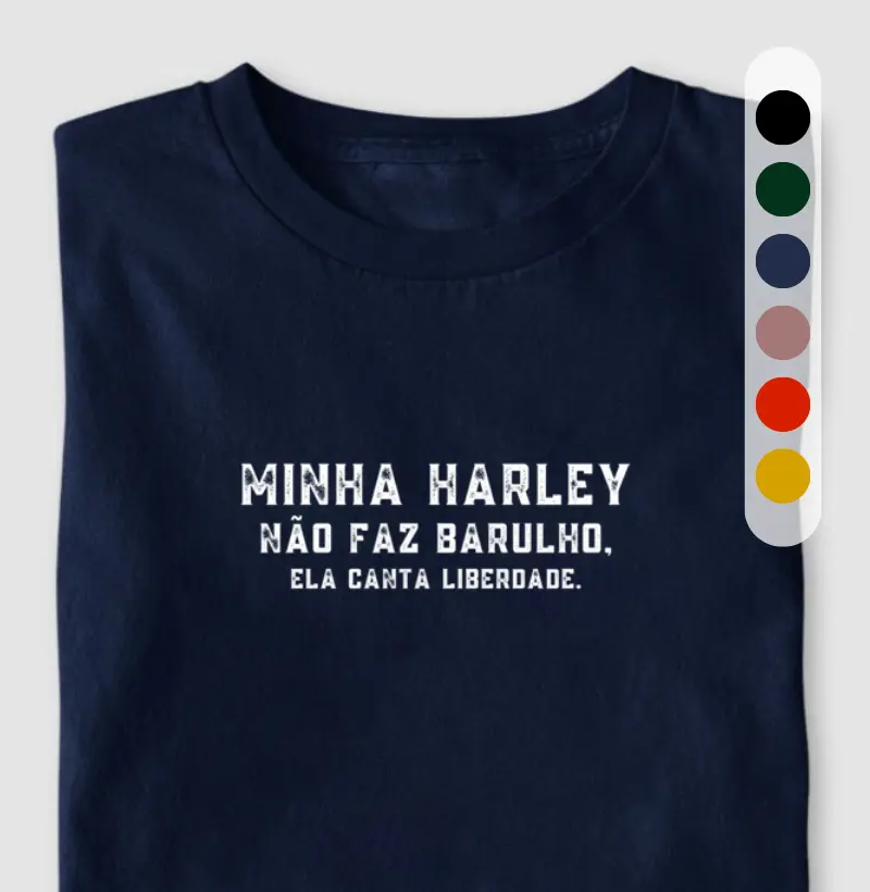 Minha Harley não faz barulho