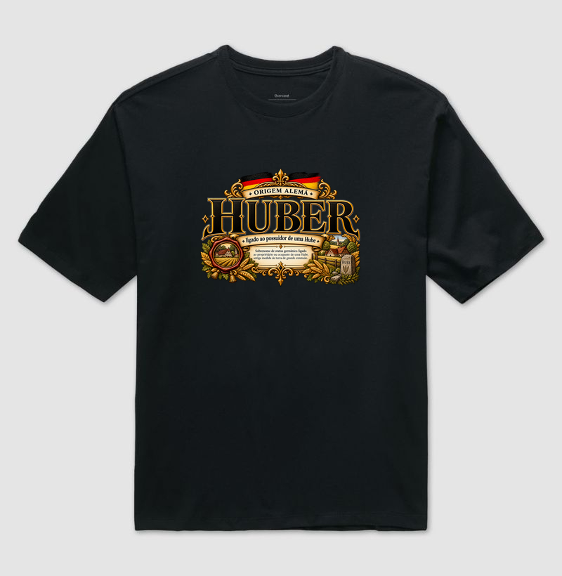 Huber  - Camiseta Oversized