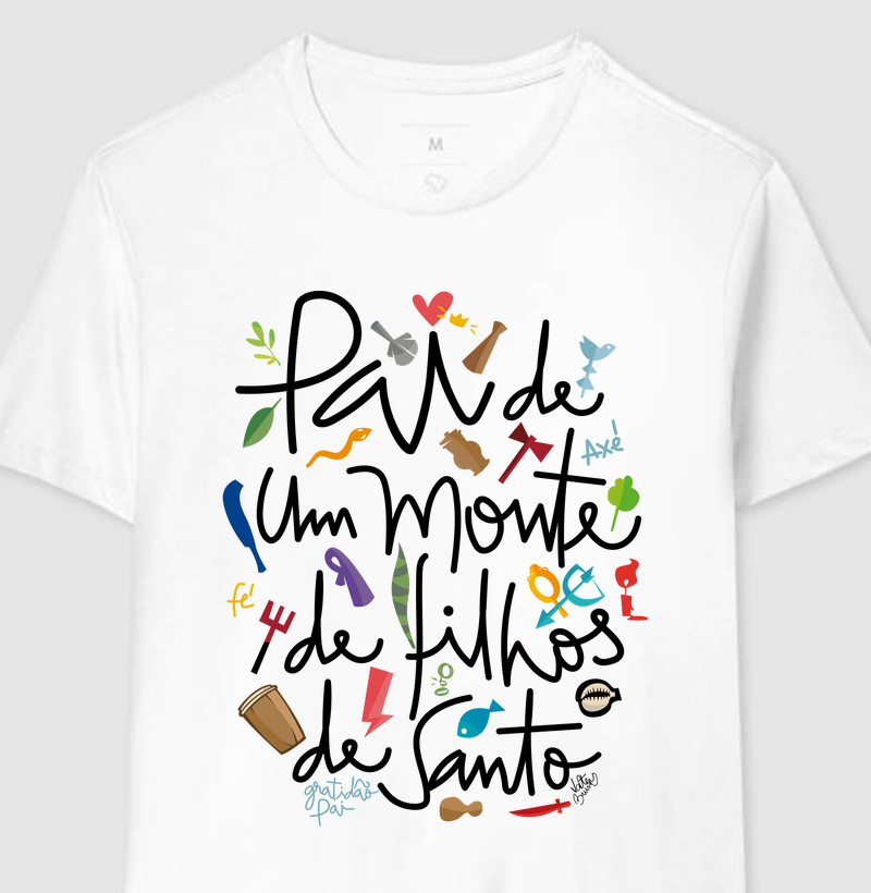 PAI DE UM MONTE DE FILHOS DE SANTO