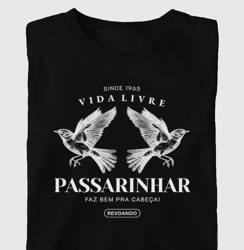 Aves em Texto - Faz bem 2Birds - Oversized