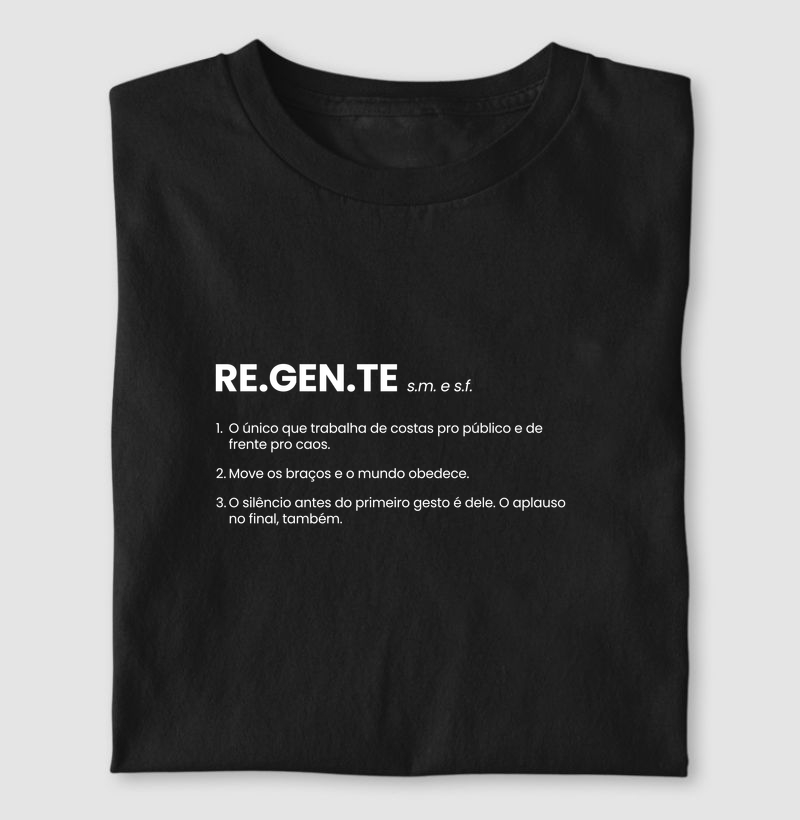 Regente / Maestro - Dicionário Lírico
