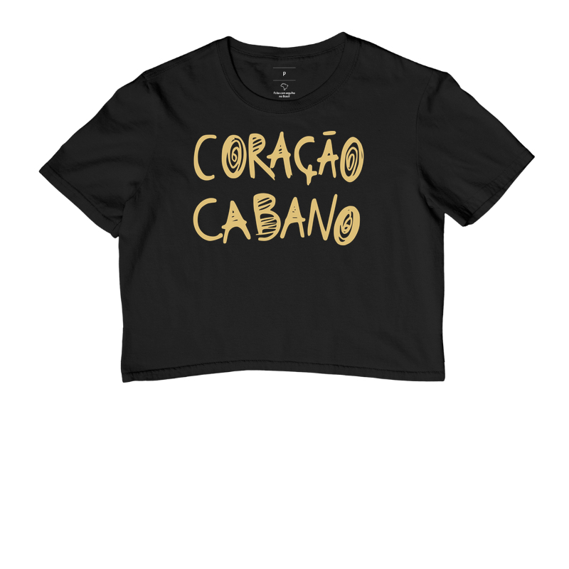 Estampa "Coração Cabano"
