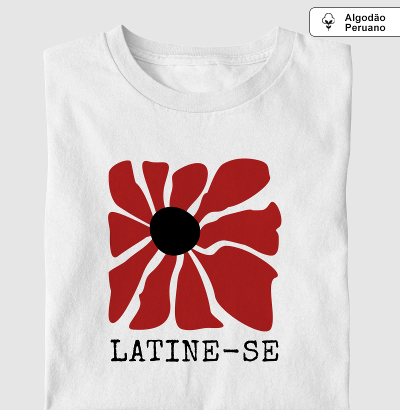latine-se - Camiseta Algodão Peruano