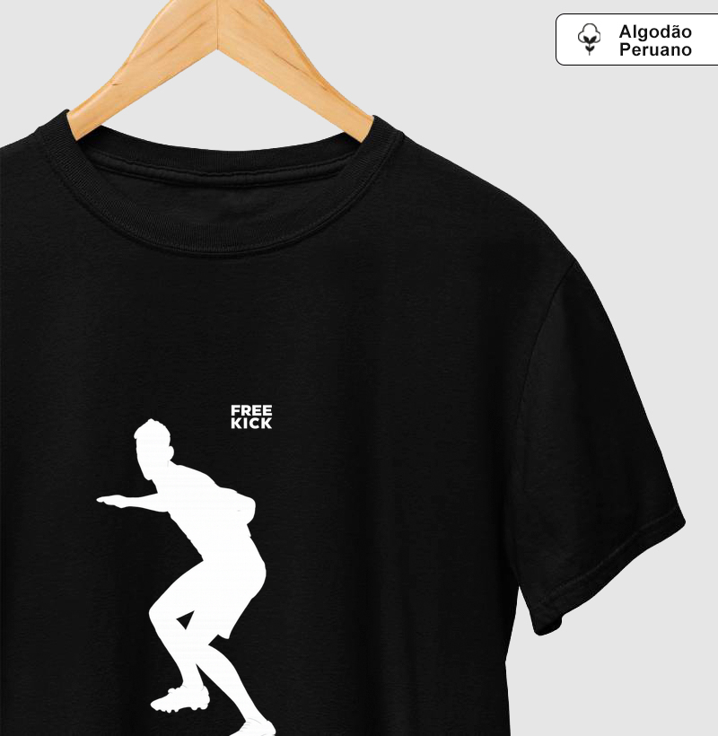 CAMISETA ALGODÃO PERUANO FREE KICK MC SURFING