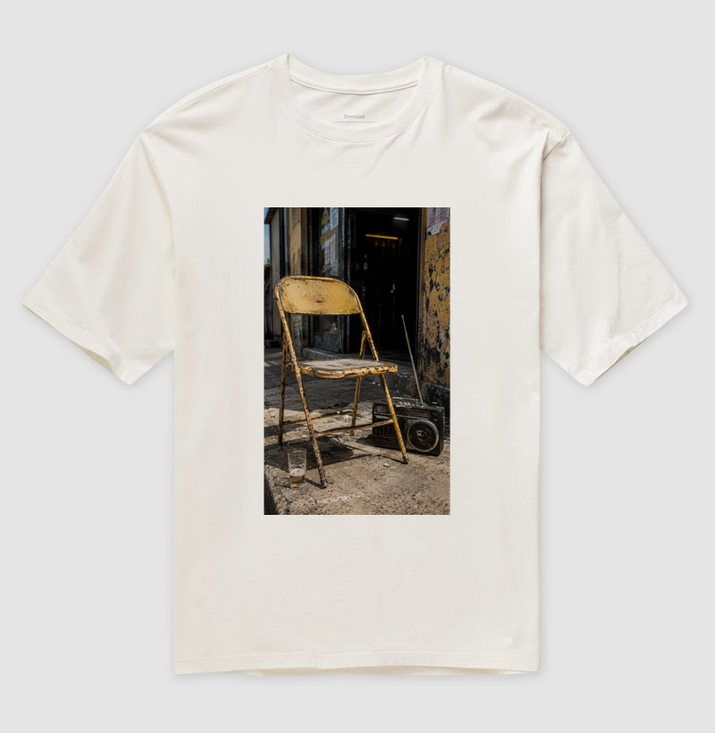 Oversized Cadeira de Ferro