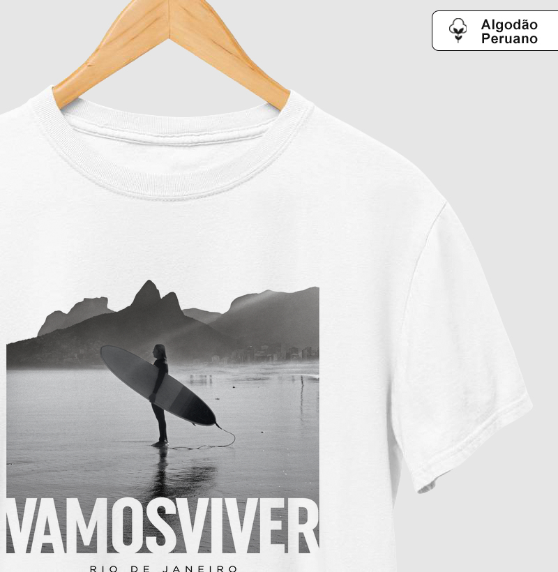 Algodão Peruano - Rio Fun Board - Vamos Viver