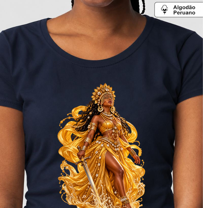 Oxum Opará - Camiseta Algodão Peruano