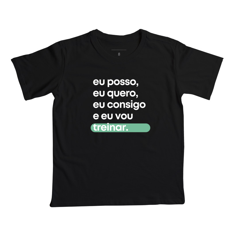 Eu posso, eu quero, eu consigo e eu vou treinar