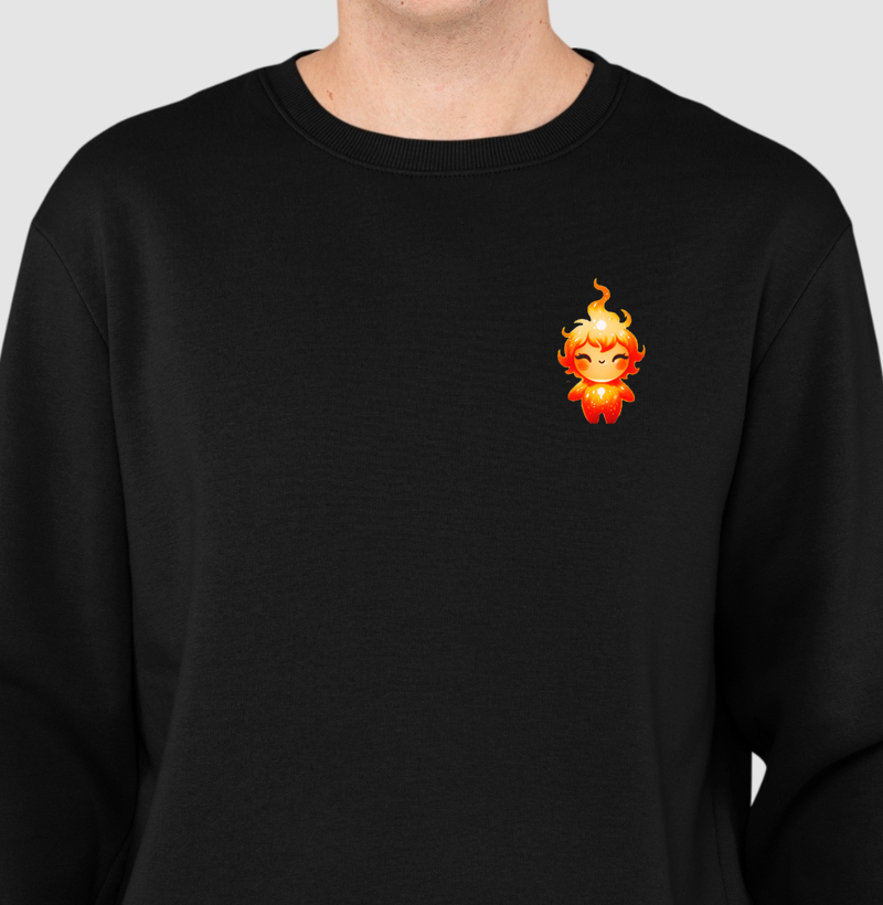 Camiseta Mini Duende de fogo