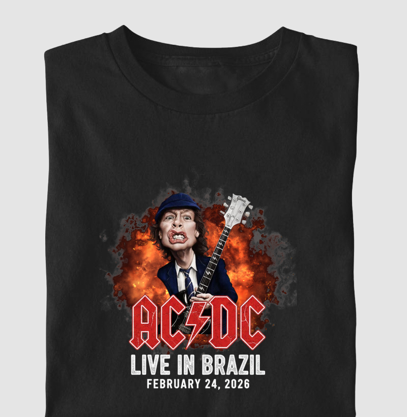 Camiseta ACDC III 24 de Fevereiro