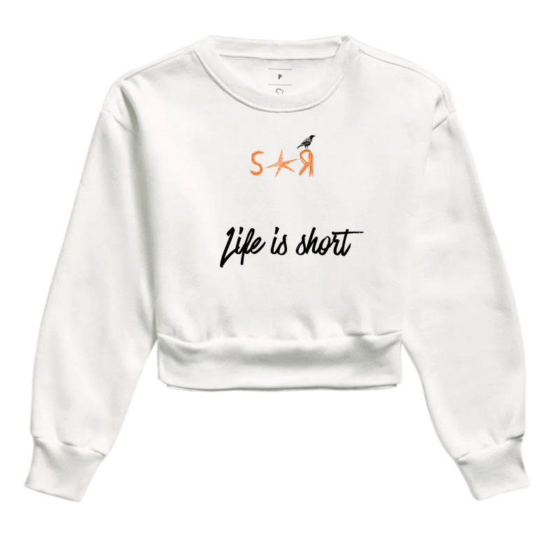 Cropped S★R Life is short 