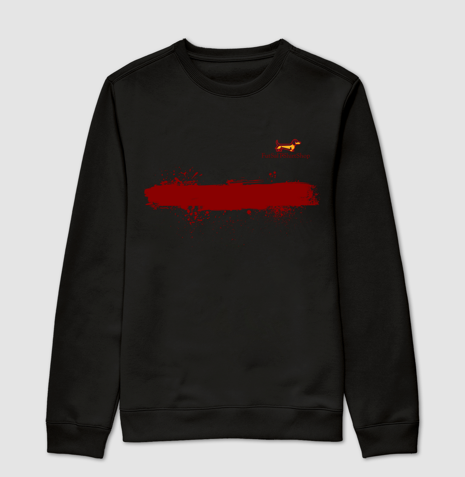 T-shirt faixa bordô