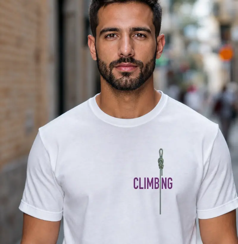 Camiseta Falésia & Magnésio | Nó & Corda