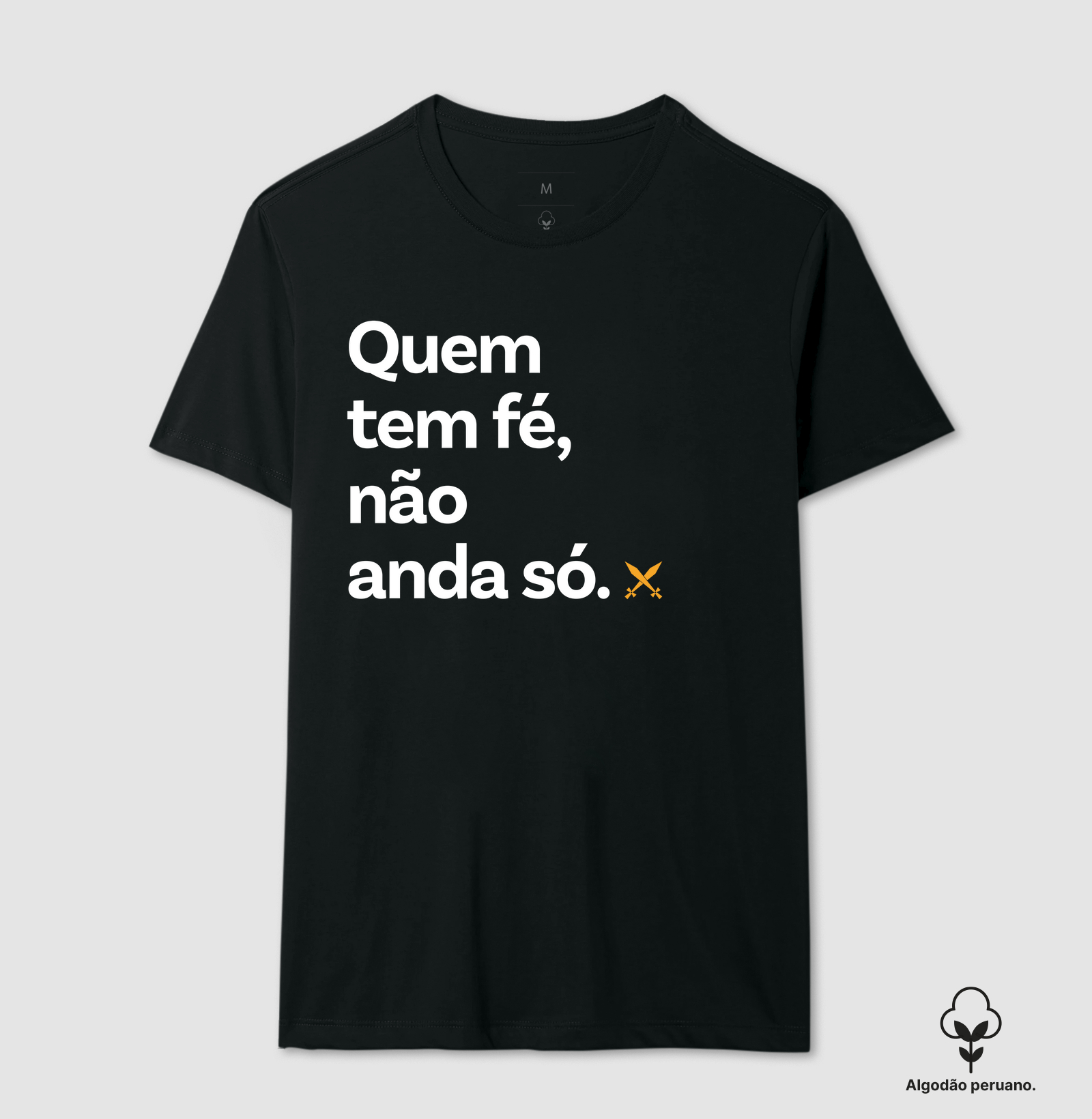 QUEM TEM FÉ NÃO ANDA SÓ