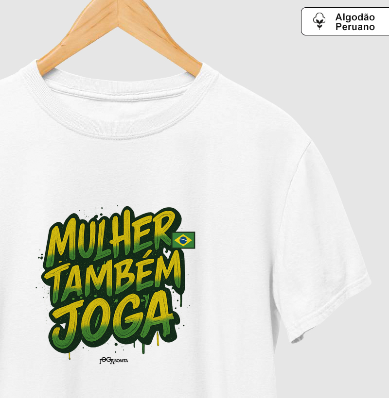 mulher também joga bola