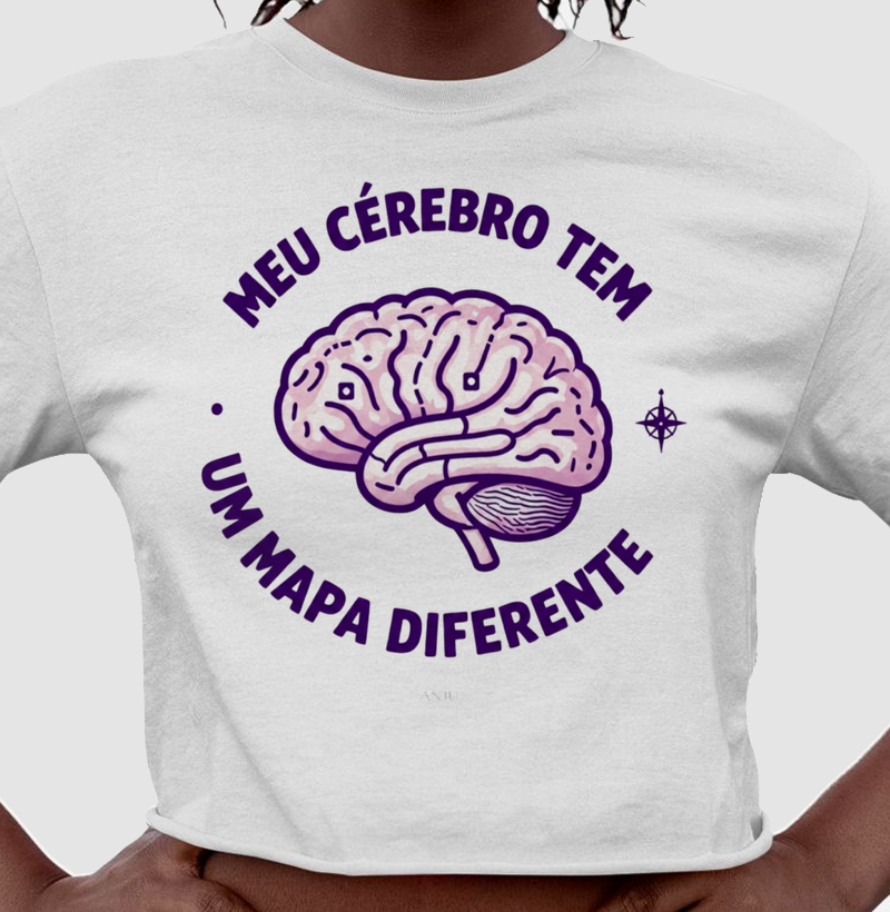 Meu cérebro tem um mapa diferente