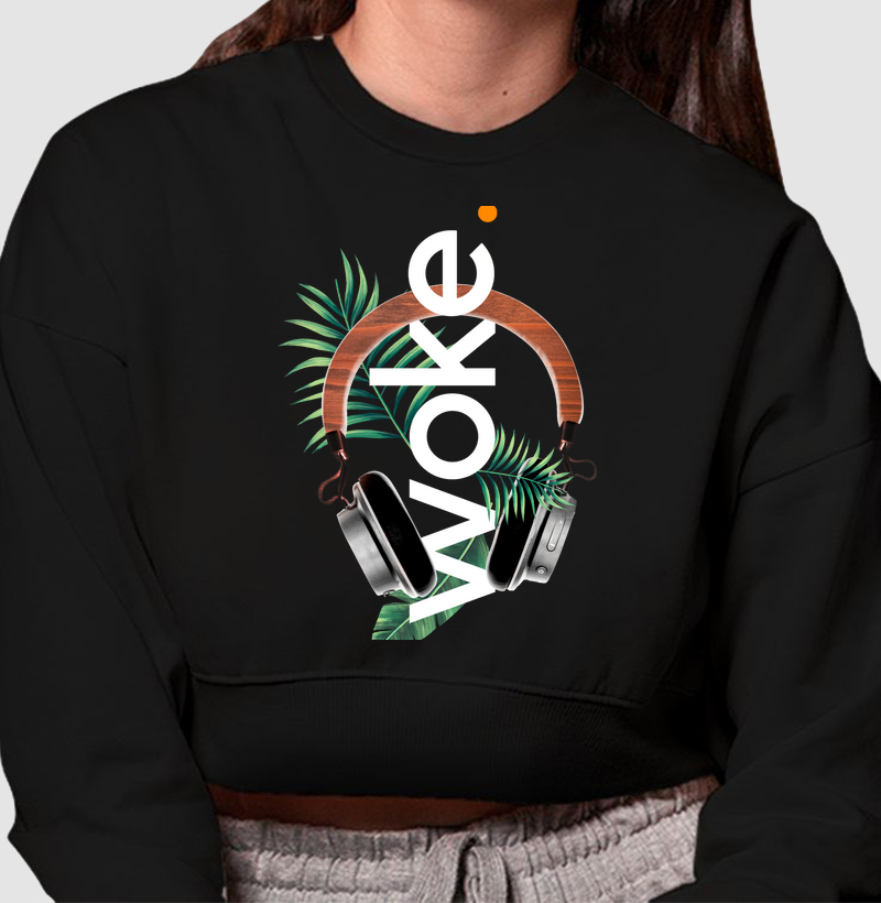 Cropped Woke Head Fone