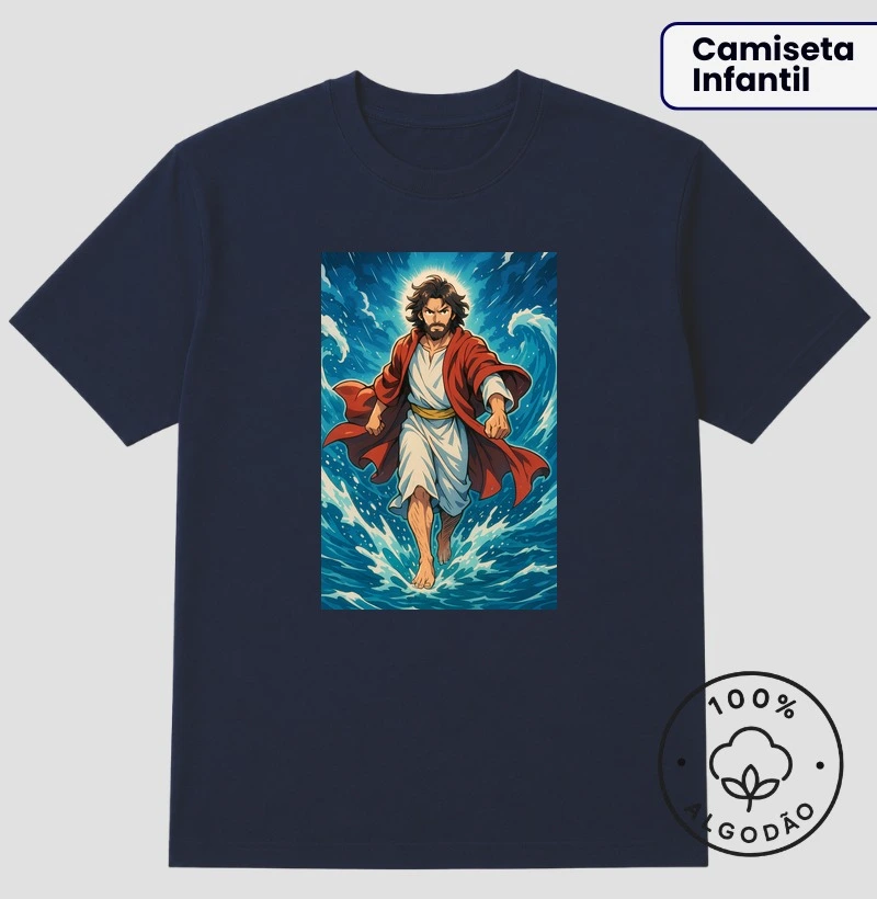 Anime - Jesus sobre as águas