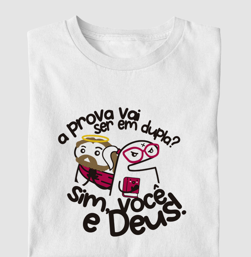 A prova vai ser em dupla - Desenho