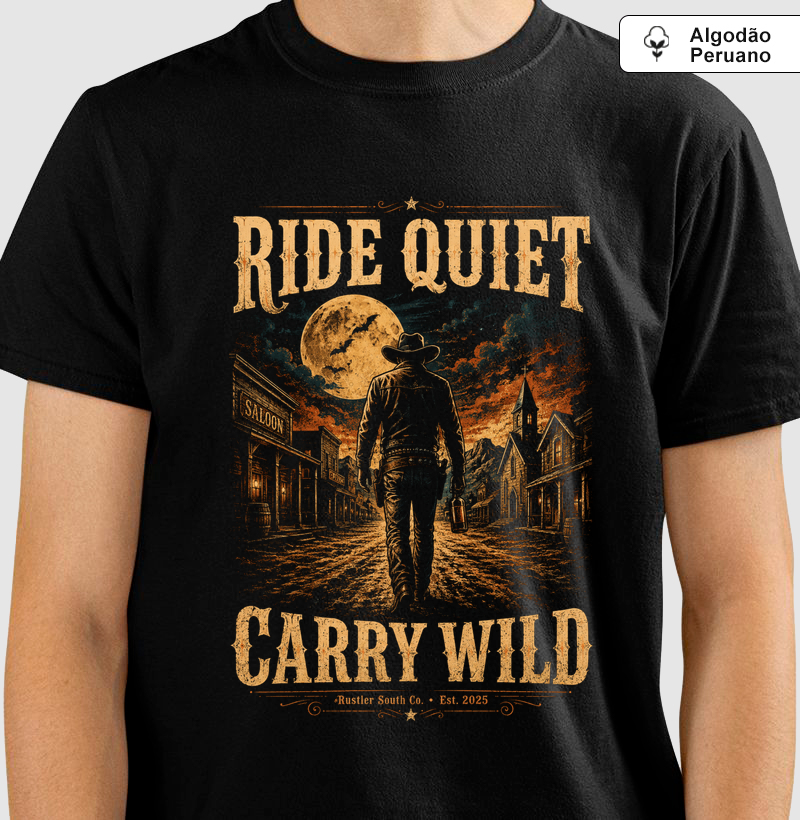 Camisa Western Ride Quiet