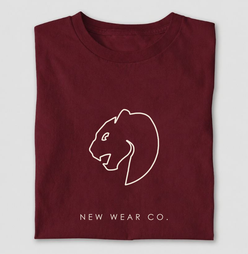 Camiseta NEW Wear Co. · Pantera Contorno