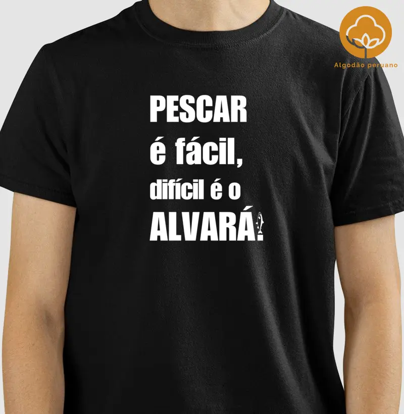 PESCAR É FACIL (Algodão Peruano)