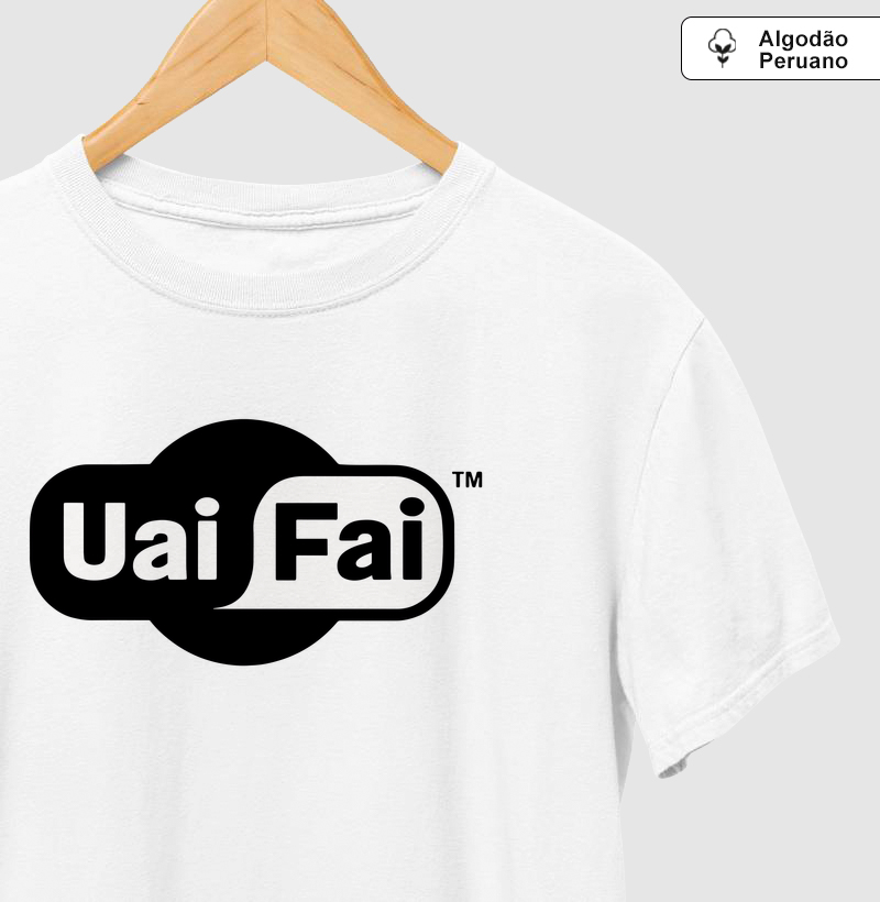 Camiseta Algodão Peruano UaiFai - Camiseta Algodão Peruano