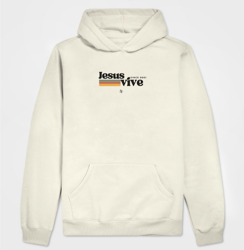 Jesus vive since 0001 - Hoodie Moletom